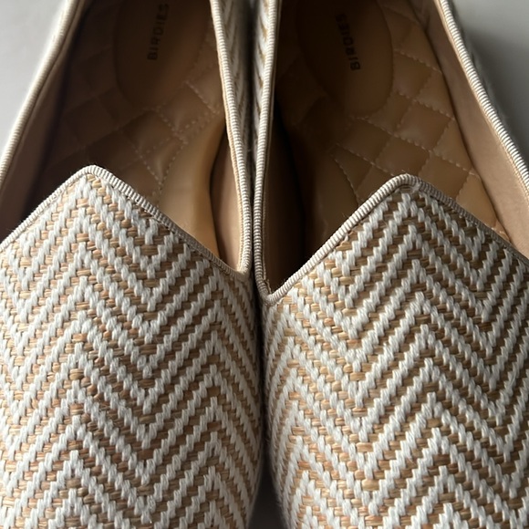 Birdies Heron Chai Chevron Flats Size 8.5 - Picture 3 of 7